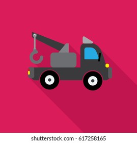 Car parking, takes to the parking lot with shadow