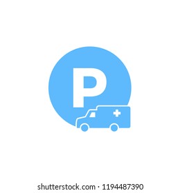 Car Parking Vector Icon