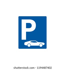 Car Parking Vector Icon