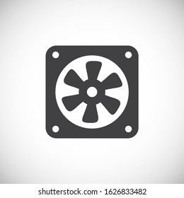 Car part icon on background for graphic and web design. Creative illustration concept symbol for web or mobile app.