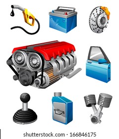 Car Part Icons