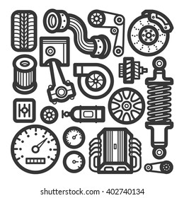 Car Part Vector