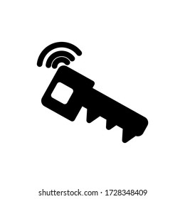 Car Parts Icon on White Background. Line & Solid Style Vector