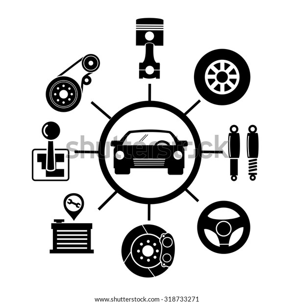 Car parts\
icons.vector