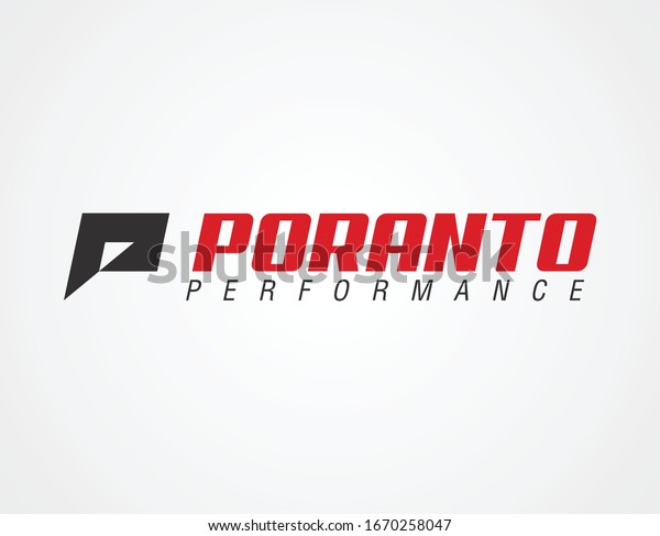Car parts manufacturing company logo, brake\
manufacturing, letter P\
Logo