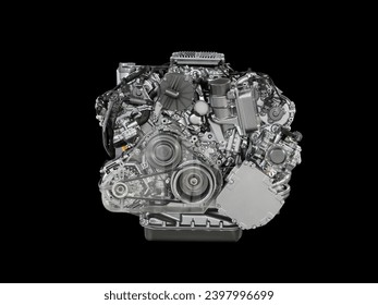 Car Parts Technical Drawing, automobile car machine engine 3D vector. car service elements isolated on white and black background.
