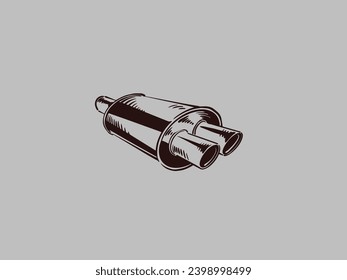 Car Parts Technical Drawing, automobile car machine engine 3D vector. car service elements isolated on white and black background.