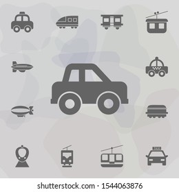 Car, passenger icon. Simple set of transport icons. One of the collection for websites, web design, mobile app