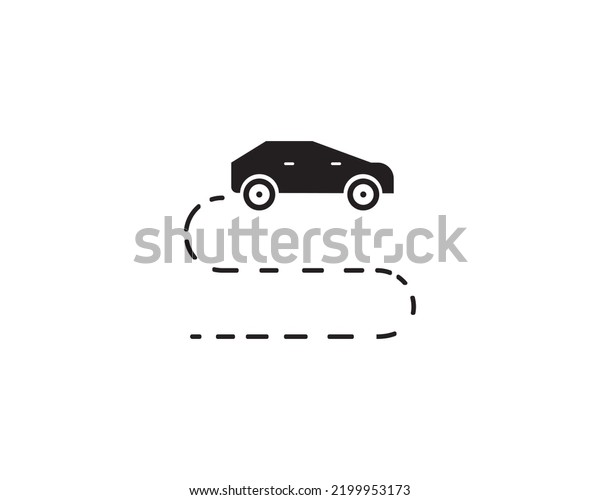 car path icon\
vector symbol design\
illustration