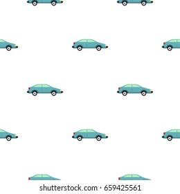 Car pattern seamless flat style for web vector illustration