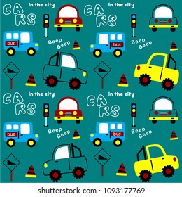 car pattern,vector illustration