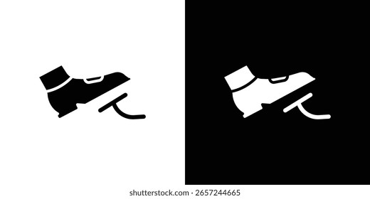 car pedal icon Vector Logo Template for graphic and web design.