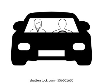 car, people, icon vector illustration eps10