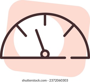 Automobil, Illustration oder Symbol, Vektorgrafik auf weißem Hintergrund.