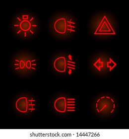 fog light symbol images stock photos vectors shutterstock https www shutterstock com image vector car pictograms 14447266