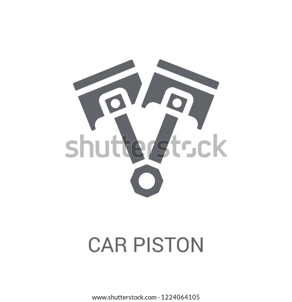 car piston icon. Trendy car piston\
logo concept on white background from car parts collection.\
Suitable for use on web apps, mobile apps and print\
media.
