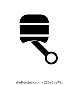 Car Piston Icon Vector illustration on white background..eps