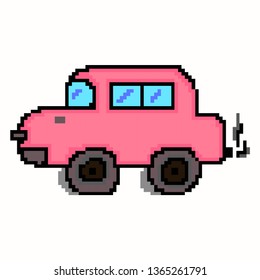 Car pixel art 
