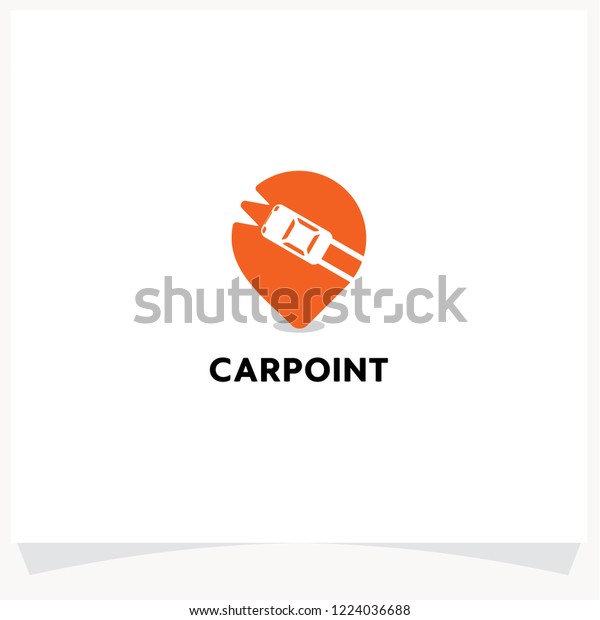 Car Point Logo,\
Auto Pin Logo Design\
Template