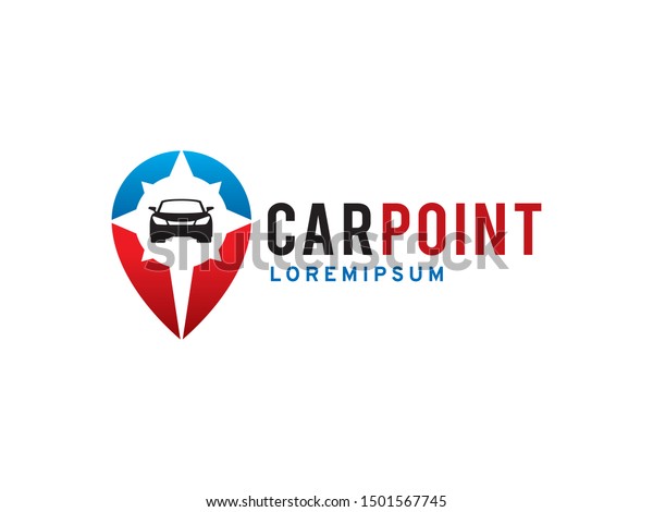 Car Point logo symbol\
or icon template