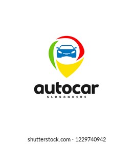 Car Point Logo Template Designs. Auto car logo point