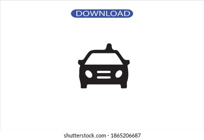 car police icon or logo isolated sign symbol vector illustration - high quality black style vector icons.