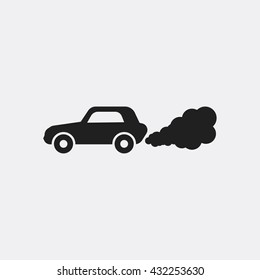 Car Pollution Icon