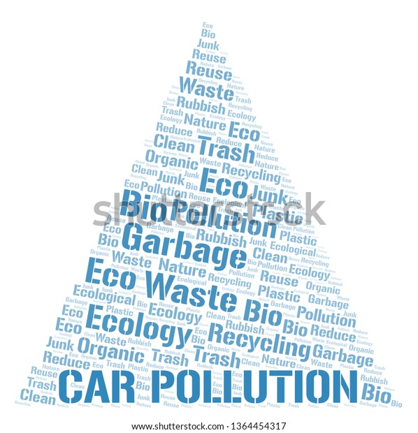 Car Pollution word\
cloud.