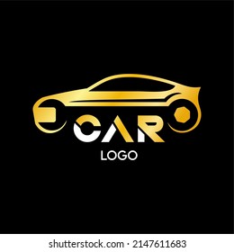 Car Premium Logo Gold Auto Car Stock Vector (Royalty Free) 2147611683 ...