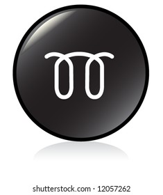 car problem warning - illuminated sign - BLACK version - glow diesel