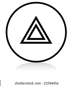 car problem warning - illuminated sign - WHITE version - blinkers warning