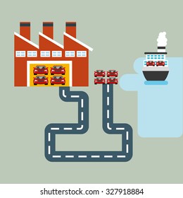 car production design, vector illustration eps10 graphic 