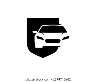 Car Protect Logo Template, Icon, Symbol - Vector