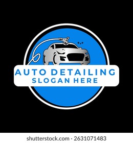 Car protection badge logo vector
