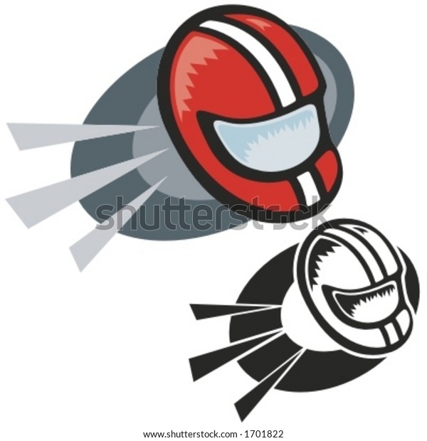 Car race helmet. Vector
illustration