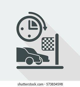 Car race icon