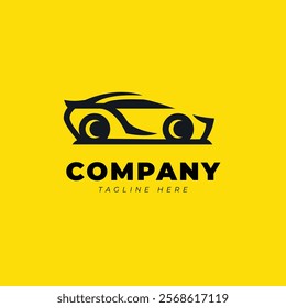 Car and race logo template