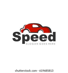 Car race logo vector 