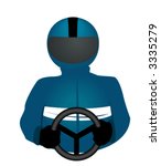 Car Racer Icon - Vector