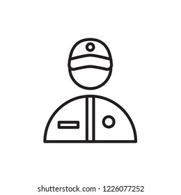 car racer icon vector