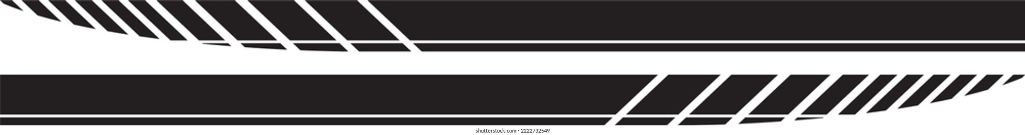 Car Racing Stripes vector, Car Body Styling Decal Stickers, Car Decal, Decal, Gloss Racing Stickers, Custom Car Stickers, Universal Racing Stripes