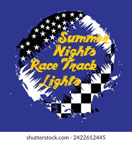 car racing t shirt and vector design