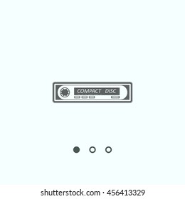 Car radio Icon, vector, icon flat