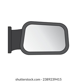 car rearview mirror icon logo vector design template