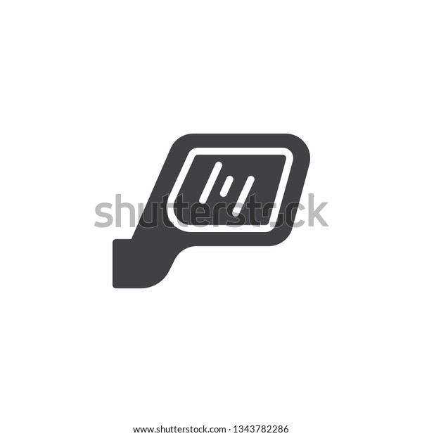 Car rearview mirror vector\
icon. filled flat sign for mobile concept and web design. Car\
mirror glyph icon. Symbol, logo illustration. Pixel perfect vector\
graphics