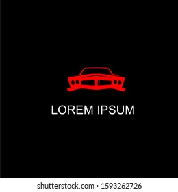 car red simple design template