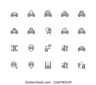 Car Type Model Objects Icons Set Stock Vector (Royalty Free) 793701952