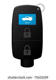 Car remote with display