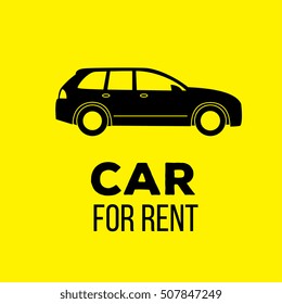 Car for rent icon