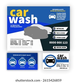 Car rental and Automotive social media banner or Instagram post template